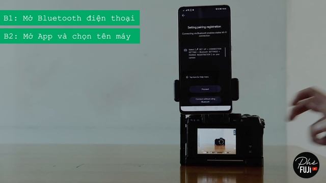 CAMERA REMOTE - Kết nối Fuji App trên điện thoại (to be continued) смотреть онлайн