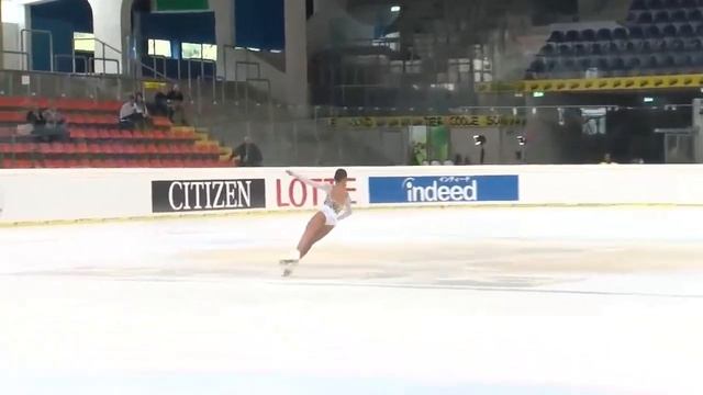 Alena Kostornaya SP - JGP Linz/Austria 2018 смотреть онлайн