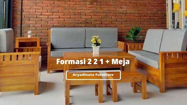Model Paling Laris, Kursi Tamu Jati Minimalis Modern. ‼️ смотреть онлайн