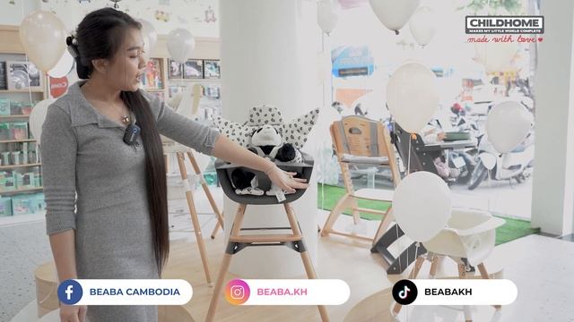 CHILDHOME EVOLU 2 AND ONE.80 HIGH CHAIR REVIEW | SOPHORN SOK смотреть онлайн