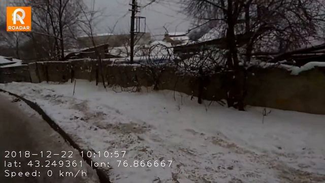 22/12/2018 Возле дома по адресу Толе Би, 273/4 смотреть онлайн
