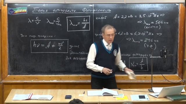 11 класс. Урок 435. Теория фотоэффекта. Фотоэлементы.