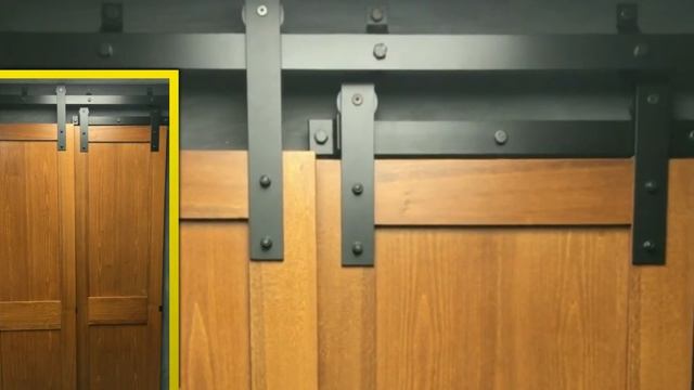 Goldberg Brothers Standard Series bypass barn door hardware смотреть онлайн