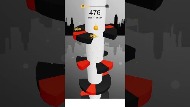 Helix jump getting a new highscore level 25 to 32 fun gameplay! смотреть онлайн