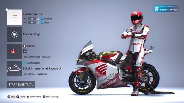 Broadcast Test PS5 MotoGP Moto2 Time Attack Sokol for top 40 rank смотреть онлайн