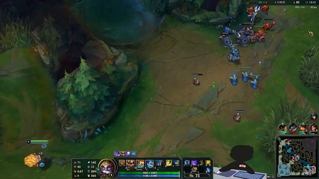 HEIMERDINGER ZYRA BOT LANE IS IMPOSSIBLE TO LANE AGAINST (CRAZY HARRASS) - League of Legends смотреть онлайн