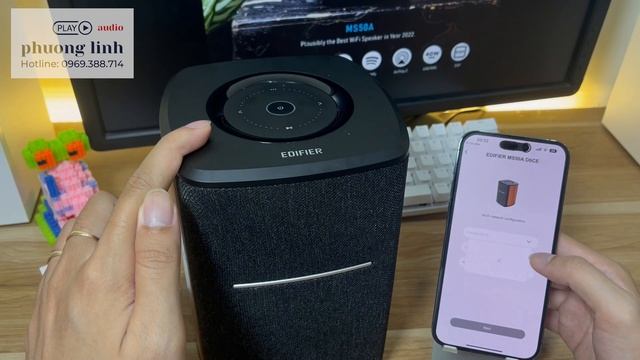 Loa EDIFIER MS50A kết nối Iphone 14 pro max qua Airplay смотреть онлайн