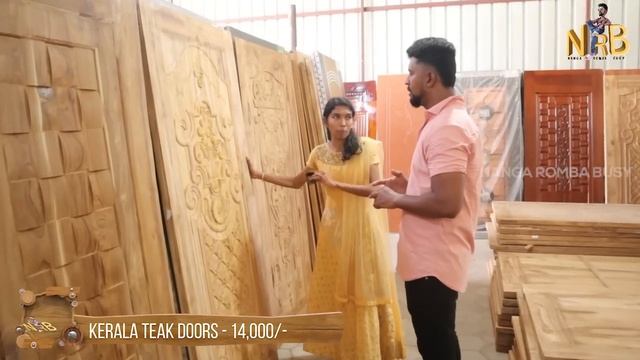 ரூ1800 முதல்..Wooden Doors, மர கதவுகள்/Delivery Available/Nanga Romba Busy. смотреть онлайн
