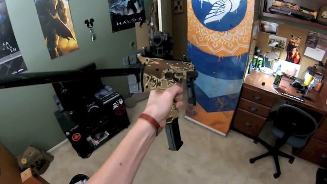 Custom Painted KWA MP7/ SCAR (Airsoft Update) смотреть онлайн