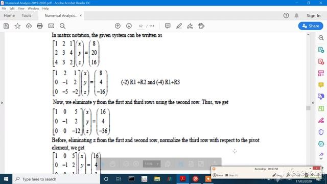numerical gauss Jordan 1 (7) смотреть онлайн