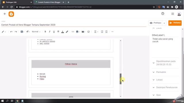 Penjelasan Update Template Blogger - Toko Online WhatsApp ( V.1.6 ) смотреть онлайн