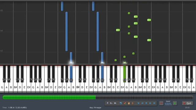 dBsoundworks - Blush - Neon Tides - Synthesia - Piano смотреть онлайн
