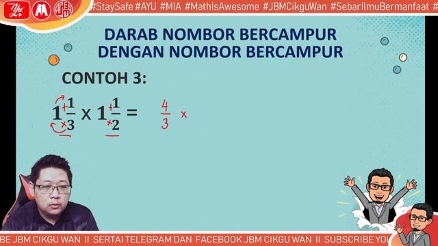 MATEMATIK TAHUN 6 l DARAB PECAHAN I CW110 смотреть онлайн