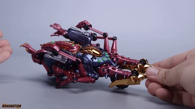2023 Version！TA Transarttoys BWM-11 Tarantulas Transmetal Tarantula Review By Mangmotion