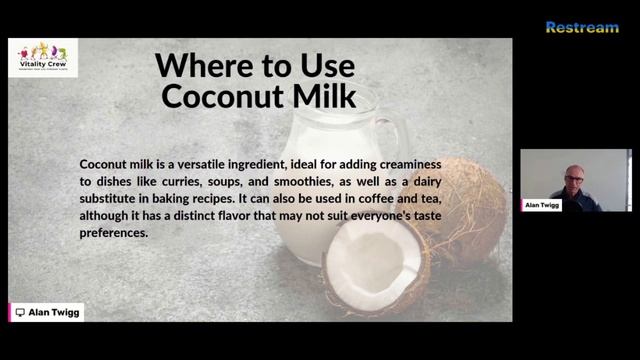 Discover Coconut Milk: A Rich & Creamy Plant-Based Option | Ageless Vitality Method смотреть онлайн