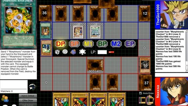 Dueling Network - Deck Exodia VS Morfo 2/2 смотреть онлайн
