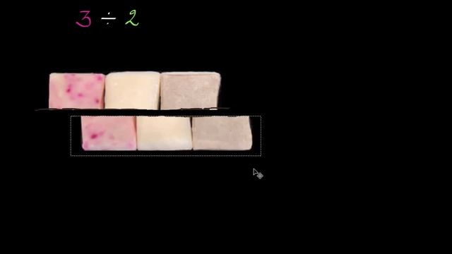 Creating a fraction through division (Hindi) | Class 7 (India) | Khan Academy смотреть онлайн