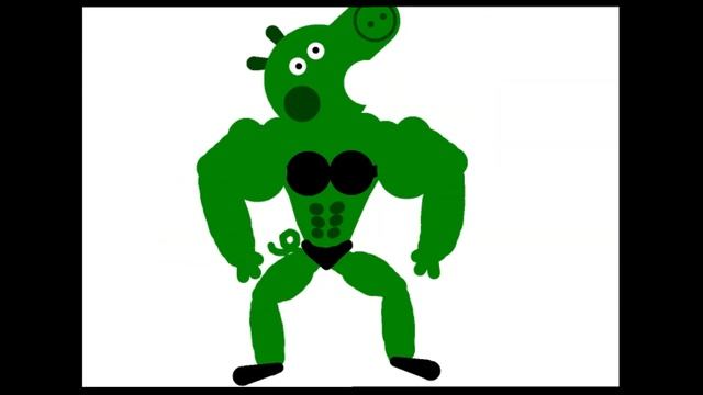 She-Hulk Transformation ( Peppa Pig ) Muscle Growth Animation