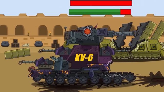 Все серии Мега танки VS Мега Босс - Мультики про танки смотреть онлайн