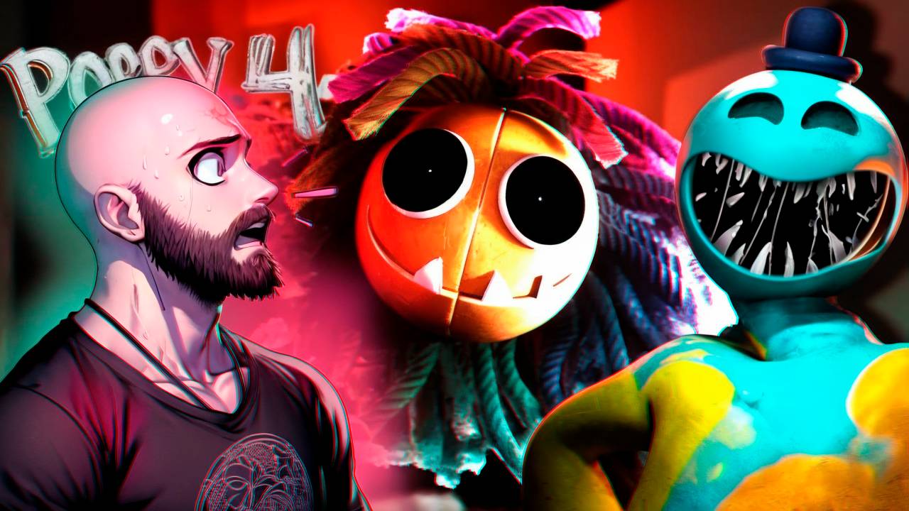 ЯРНАБИ ПИАНОЗАВР И ДОУИ! Poppy Playtime Chapter 4 Safe Haven (Убежище) Полное прохождение #2 смотреть онлайн