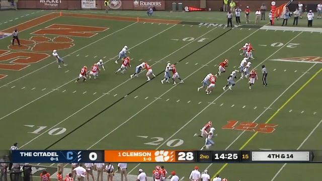 The Citadel Bulldogs vs. Clemson Tigers | 2020 College Football Highlights смотреть онлайн