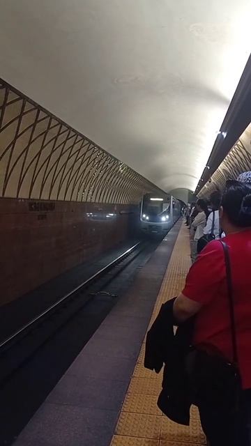 Прибытие поезда метро #поезд #метро смотреть онлайн