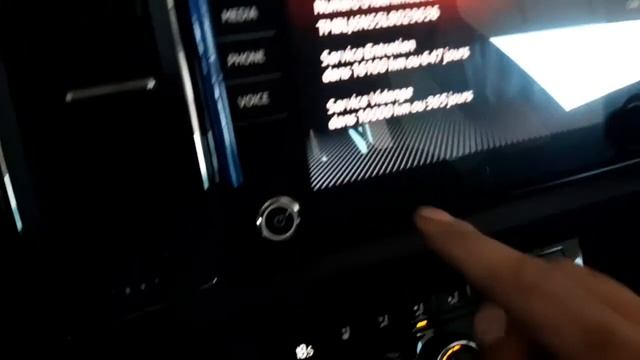 skoda Kodiaq comment faire la remise à zéro compteur vidange et service entretien смотреть онлайн