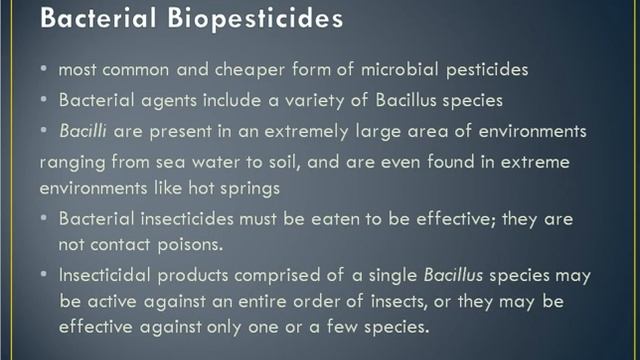 Biopesticides part 1 смотреть онлайн