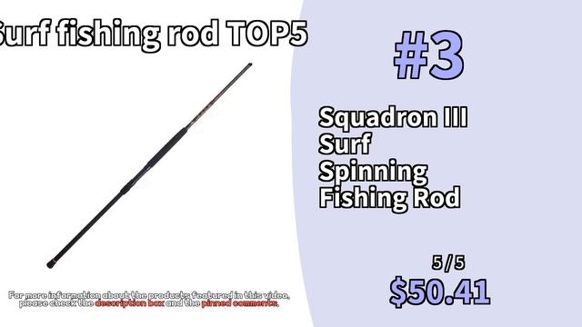 [Surf fishing rod] Best Item of 2024 Best5 смотреть онлайн