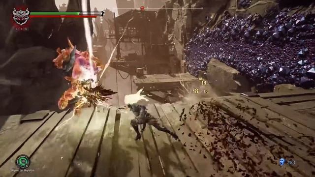 Darksiders 3 PS4 Sconfiggo Abraxis смотреть онлайн