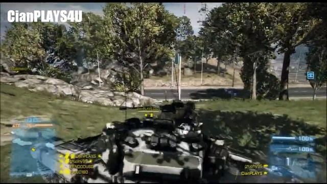 Battlefield3: How to ambush on Caspian Border смотреть онлайн