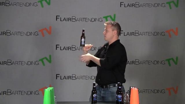 Flair Bartending TV Lesson 40: Two Bottle Pop Open смотреть онлайн