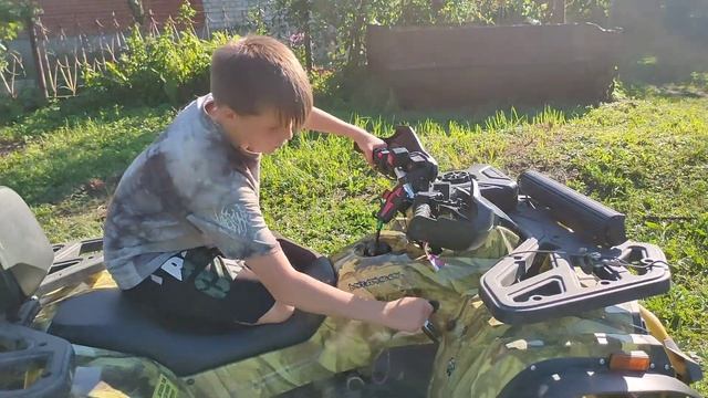 обзор на квадроцикл мотолэнд Wild Track X 200 Pro