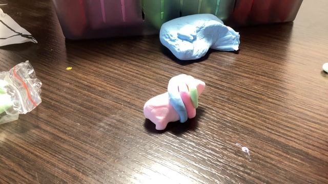 Первое видео лепим единорогам и его животное🍄🦄🐤 смотреть онлайн