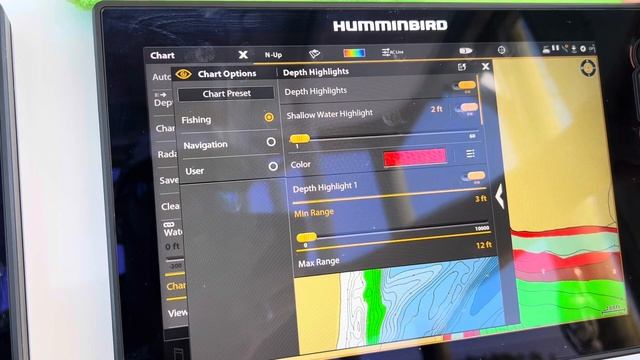 Color palette options on Humminbird mapping. ￼ Very helpful tools for both fishing in navigation. ￼ смотреть онлайн