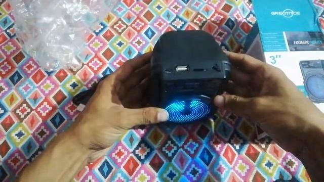 Wireless Bluetooth Speaker || Unboxing and Review || GTS-1346 смотреть онлайн