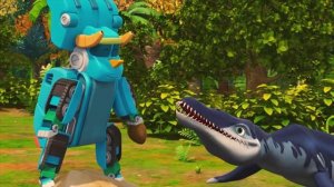 Команда Дино 47  серия Любопытный Лиоплевродон Мультфильм для детей