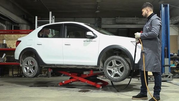 Ножничный мобильный пневмоподъемник miniLIFT MINI X1