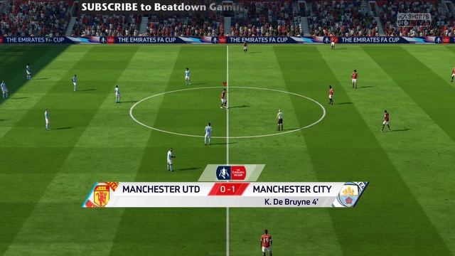 FIFA 18 - Manchester United Career Mode #53: vs. Manchester City смотреть онлайн