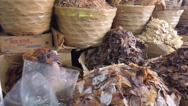 Taboan Dried Fish Market, Cebu, Philippines. смотреть онлайн