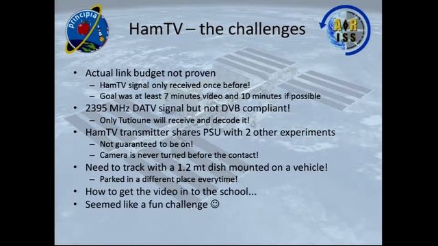 BATC CAT16 - Receiving and Presenting HamTV from the ISS - Noel Matthews G8GTZ смотреть онлайн