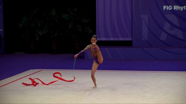 NGUYEN Truc Uyen Nga (VIE) - 2023 Rhythmic Junior Worlds Qualifications RI Individual смотреть онлайн