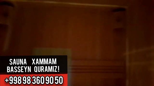 Сауна, Турк хаммоми ва Бассейнларни арзон нархда "ПОД КЛЮЧ" қуриб берамиз.. смотреть онлайн