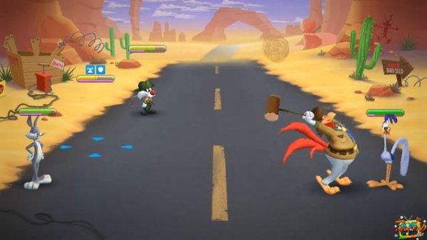 Looney Tunes World of Mayhem Action RPG Walktrough / Android