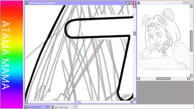Artist Portrait - SpeedPaint [Sai] смотреть онлайн