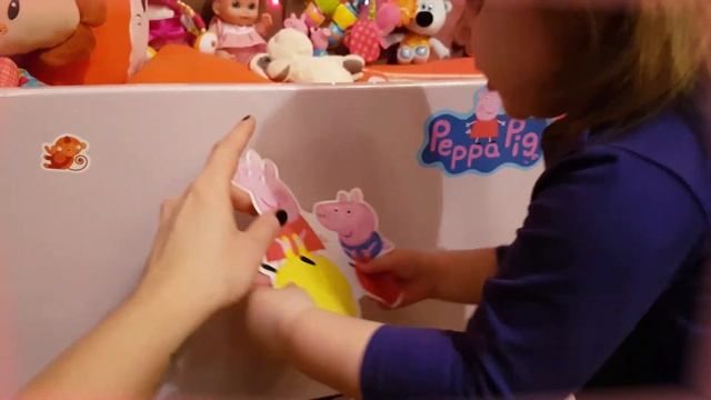 Агушоу Кидс / Agushow Kids - Декоративные наклейки Свинка Пеппа (выпуск 8) смотреть онлайн