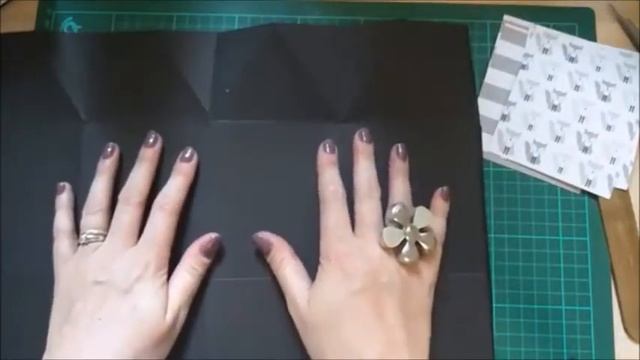 Large Box with Triangular Lid Tutorial - Using Stampin Up 'A Little Foxy' DSP смотреть онлайн