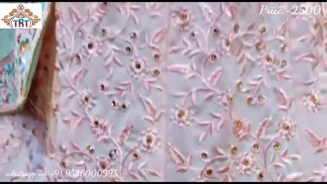 Yashi georgette lehenga choli by T-R-T смотреть онлайн