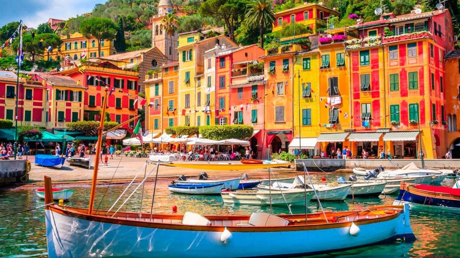 Портофино, Италия - летняя пешеходная экскурсия в формате 4K 60 FPS | #шариклайф смотреть онлайн