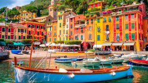 Портофино, Италия - летняя пешеходная экскурсия в формате 4K 60 FPS | #шариклайф